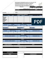 Formato de Mantenimiento