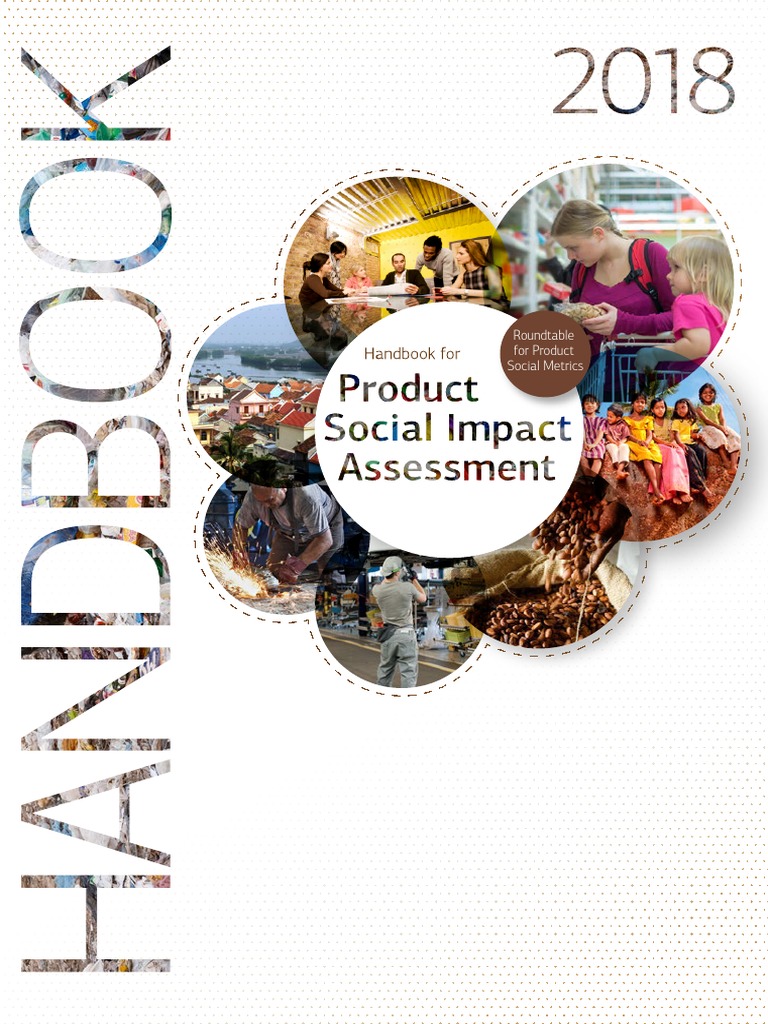 Handbook For Product Social Impact Assessment 2018 Pdf Life Cycle