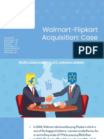 Walmart-Flipkart Acquisition: Case Study