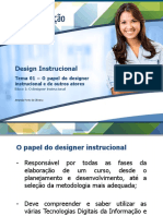 Design InstrucionalTema01–Opapeldodesignerinstrucionaledeoutrosatores