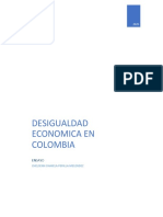 Desigualdad económica en Colombia: causas, consecuencias y soluciones