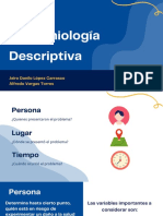 Epidemiología Descriptiva