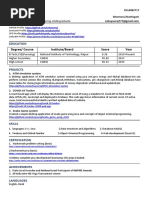 Yuvraj Sahu Resume