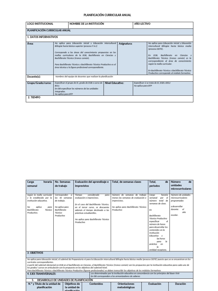 Formato | PDF | Plan de estudios | Educación de la primera infancia