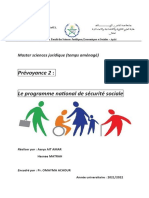 Programme National de La Sécurité Sociale