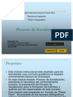 Proceso de Socializacion Porsiacaso