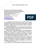 SIstema Agropecurio de Produo Integrada - SAPI