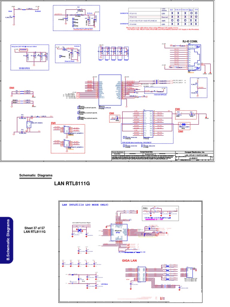 RJ-45 CONN.: (Should Be Place Within 200 Mils) | PDF