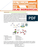 Biomoléculas Inorgánicas Para Cuarto Grado de Secundaria (1)