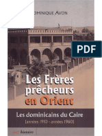 Les Frères prêcheurs en Orient. Les dominicains du Caire_années 1910-années 1960_Avon Dominique_Naguib Baladi