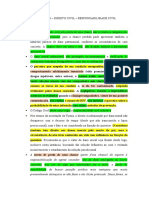 Caderno de Erros - Direito Civil - Responsabilidade Civil