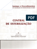 CENTRAL DE ESTERILIZAÇÃO