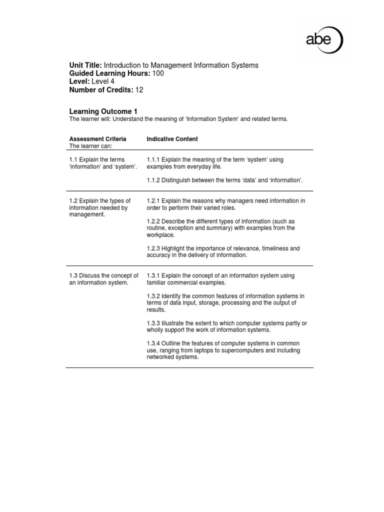 L4 Introduction To Management Information Systems Dec11 | PDF ...