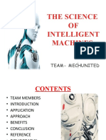 The Science OF Intelligent Machines: Team-Mechunited