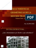 Caracteristicas Geometricas de La Seccion- Baricentro Con Sonido