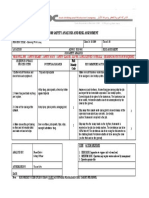 Job Safety Analysis and Risk Assessment