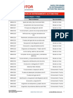 INTECMOTOR CATALOGO DE CURSOS DE SERVICIO