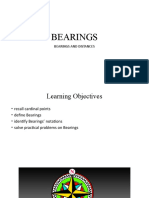 Bearings and Distances