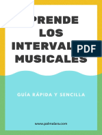 Tutoriales Intervalos Musicales PDF 1
