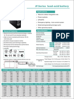 JF Series Lead-Acid Battery: Applications