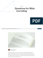 Three Questions For Bible Journaling: Create PDF in Your Applications With The Pdfcrowd