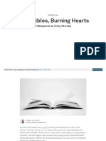 Open Bibles, Burning Hearts: A Response To Andy Stanley