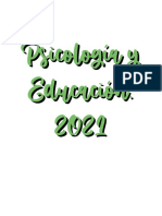Psicología y Educación - Apuntes 2021