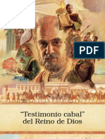 "Testimonio Cabal" Del Reino de Dios