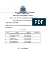 Kyambogo University Business Plan for Buildmax Hardware Center