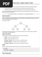 Data Structure - Binary Search Tree