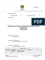 MP 008.ST Fogászati Asszisztens Feladatai Kompozíciós Tömés Készítésekor 2019