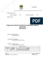 MP 016.ST Fogászati Asszisztens Feladatai Parodontális Műtétek Végzésekor 2019