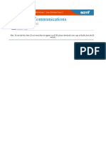 Starpex Communications: Format Worksheets