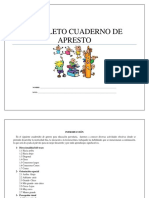 Completo Cuaderno de Aprestamiento Trabajamos La Grafomotricidad