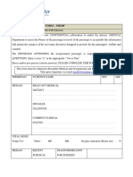 Medif Form Medical Information Form - Medif