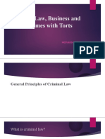 General Principles of Criminal Law