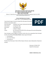 Surat Keterangan