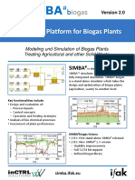 Simulation Platform For Biogas Plants: Simba