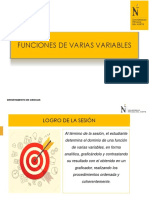 S1 - Calculo Iii - Funciones de Varias Variables