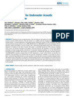 Channel Modeling For Underwater Acoustic Network Simulation