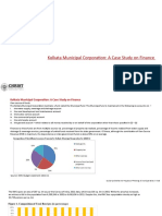 Kolkata Municipal Corporation: A Case Study On Finance: Bhoomika U 2067608