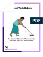 Decent Work Deficits - The Situation of Domestic Workers in India Indonesia Nepal and The Philippines