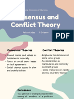 (Prelim) - Consensus and Conflict Theory