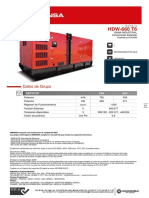 Z15 - Ficha Tecnica HDW 660 T6 (DOOSAN) (Insonorizado) Planta de Luz Es