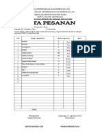 Nota Pesanan & Faktur Penjualan