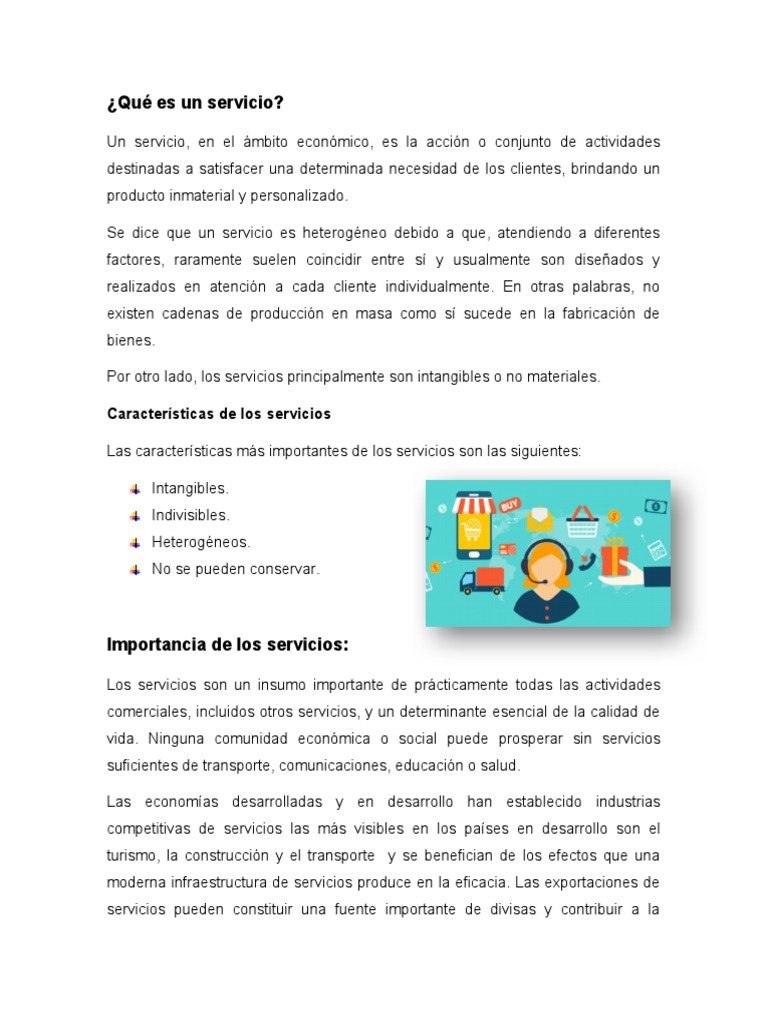 QUE ES UN SERVICIO PARA QU SIRVE CARACTER STICAS Y EJEMPLOS visual data 7