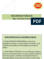 Características de La Hacienda Pública