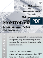 Monitor CRT: Teknologi Generasi Kedua Monitor Komputer