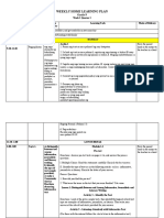 Weekly Home Learning Plan: Grade 9