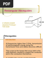 Rectangular Waveguide Analysis | PDF | Waves | Waveguide